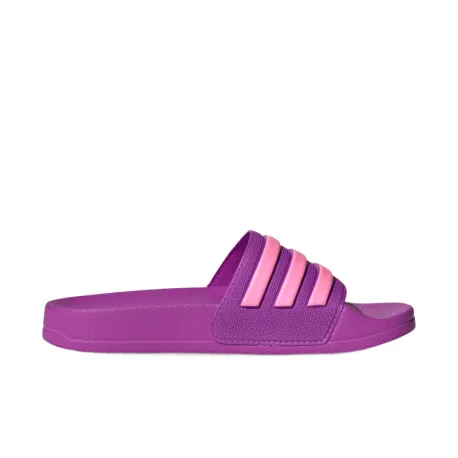 Dievčenské šlapky (plážová obuv) ADIDAS Adilette Shower Jr purple burst bliss pink semi ice tangerine
