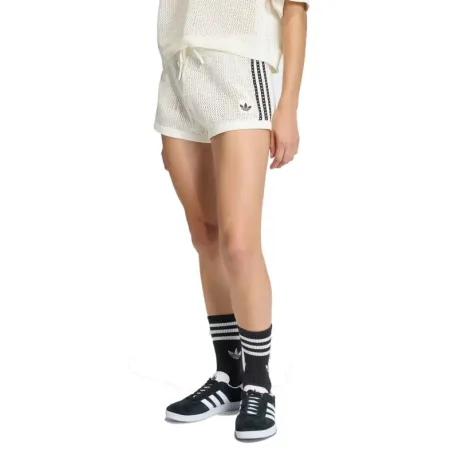 Dámske kraťasy ADIDAS ORIGINALS CROCHET SHORTS OWHITE