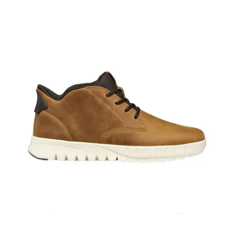 Pánska vychádzková obuv GEOX Flextride Plus M light brown