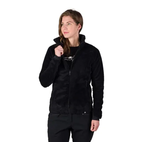 Dámska zateplená turistická mikina so zipsom NORTHFINDER MARIANELA-269black