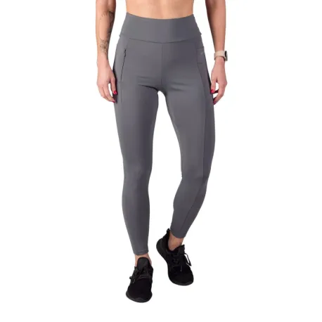 Dámske turistické zateplené legíny NORTHFINDER ANCHELA-319grey
