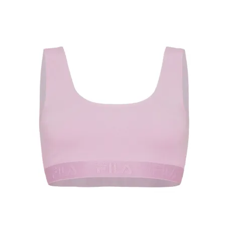 Dámska podprsenka FILA WOMAN BRA ELASTIC WITH LOGO-458-Lilac Snow