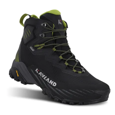 Pánska členková turistická obuv KAYLAND Duke Evo Mid Gtx, Black Lime