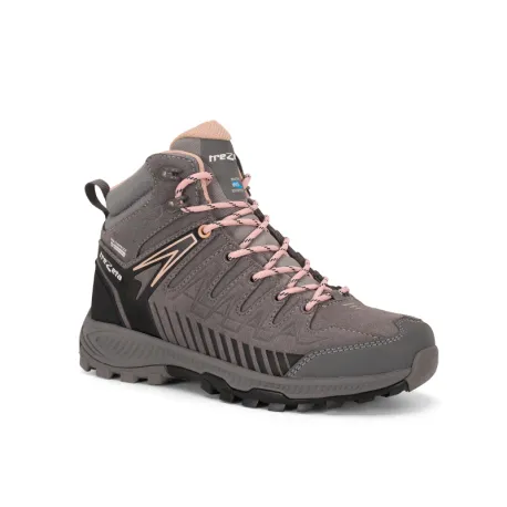 Dámska členková turistická obuv TREZETA Thunder Leather Mid W´s Wp, Grey Rose