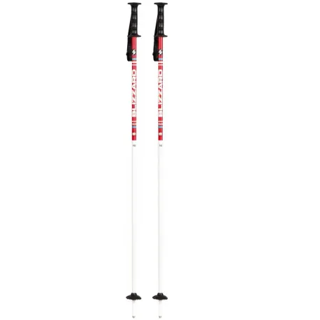 Juniorské lyžiarske palice BLIZZARD Race junior ski poles, white red