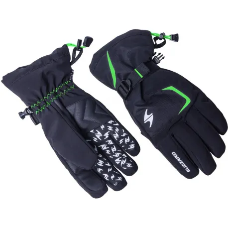 Lyžiarske rukavice BLIZZARD Reflex ski gloves, black green