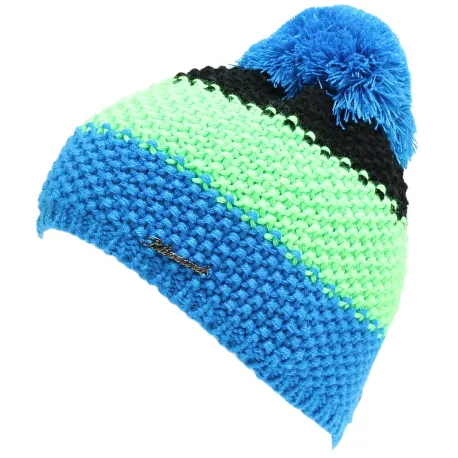 Zimná čiapka BLIZZARD Tricolor, black green blue W
