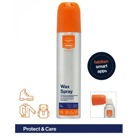 Ošetrovací prípravok na obuv FELDTEN Wax Spray 250 ml, CZ SK PL HU