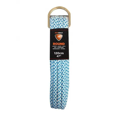 Šnúrky do topánok SOFSOLE SS DRING ROUND 811064 ROYAL WHITE 120 CM