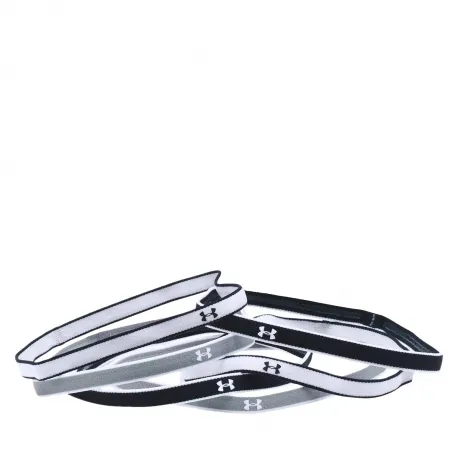 Dámska čelenka UNDER ARMOUR UA Mini Headbands (6pk)-BLK 005