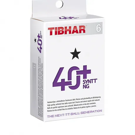 Stolnotenisové loptičky TIBHAR Balls 40+ SynTT NG 6 pack