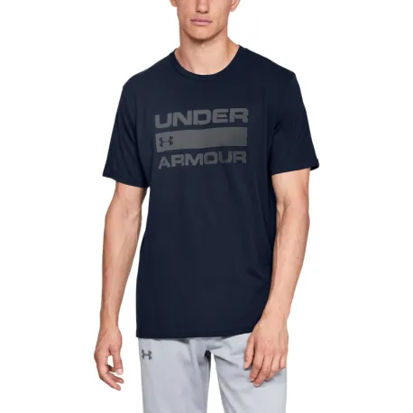 Pánske tričko s krátkym rukávom UNDER ARMOUR UA TEAM ISSUE WORDMARK SS-BLU