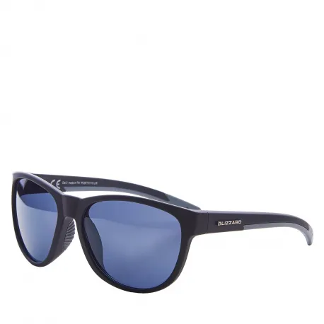 Slnečné okuliare BLIZZARD Sun glasses PCSF701110, rubber black, 64-16-133