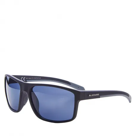 Slnečné okuliare BLIZZARD Sun glasses PCSF703110, rubber black, 66-17-140
