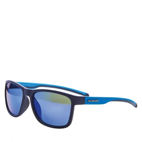Slnečné okuliare BLIZZARD Sun glasses PCSF704120, rubber dark blue, 63-17-133