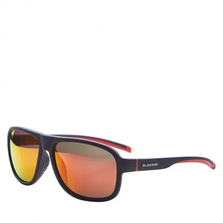 Slnečné okuliare BLIZZARD Sun glasses PCSF705110, rubber black, 65-16-135