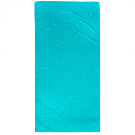 Uterák SPOKEY MANDALA Quick-drying Beach Towel, turquoise, 80x160cm