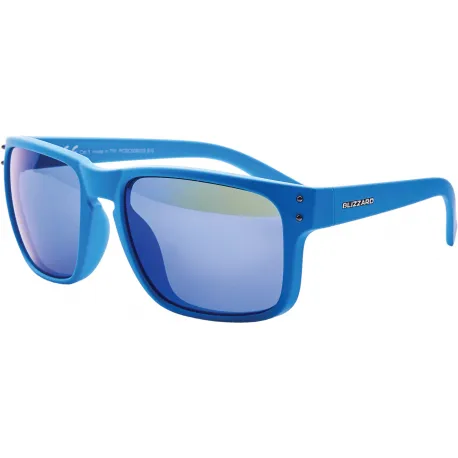 Slnečné okuliare BLIZZARD Sun glasses PCSC606003, rubber blue + gun decor points, 65-1