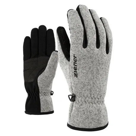 Juniorské rukavice ZIENER LIMAGIOS-802025-752-grey melange