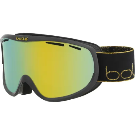 Lyžiarske okuliare BOLLE SIERRA - BLACK & GOLD SHINY - SUNSHINE