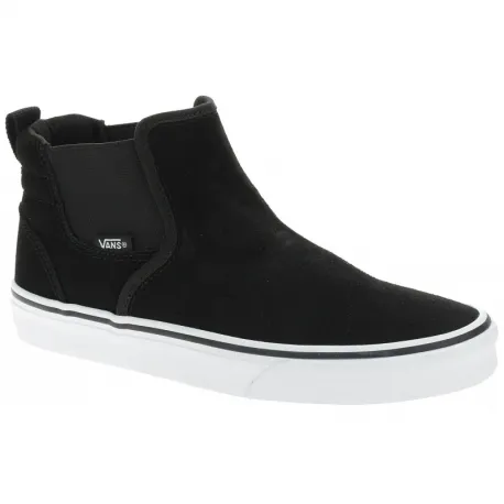 Dámska vychádzková obuv VANS WM Asher MI-(Suede) black white