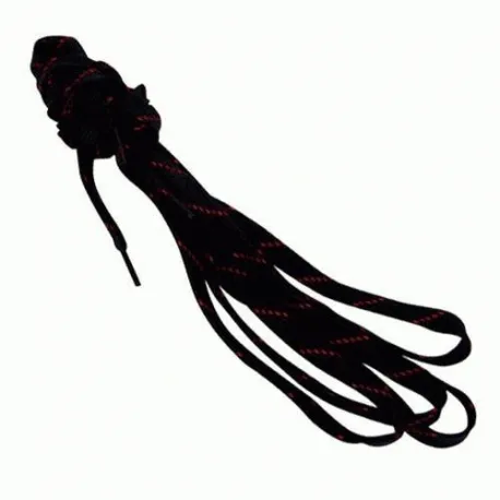 Šnúrky do korčulí TEMPISH Hockey laces 160 - 260 cm black