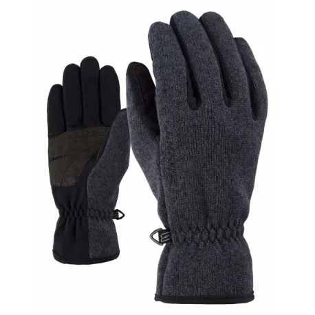 Juniorské rukavice ZIENER LIMAGIOS-802025-726-black melange