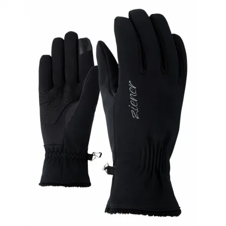 Dámske rukavice ZIENER Ibrana-Z Touch-113047-12-Black