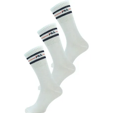 Ponožky FILA F9092 SOCKS 3-PACK-300 WHITE