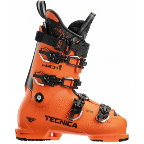 Pánske lyžiarky na zjazdovku - on piste TECNICA Mach1 130 LV, ultra orange