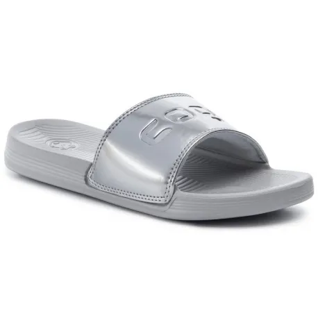 Dámske šlapky (plážová obuv) COQUI Sana khaki grey silver