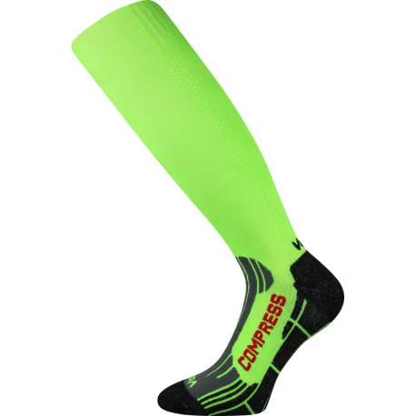 Bežecké kompresné podkolienky VOXX 1 PACK-Flex-neon green