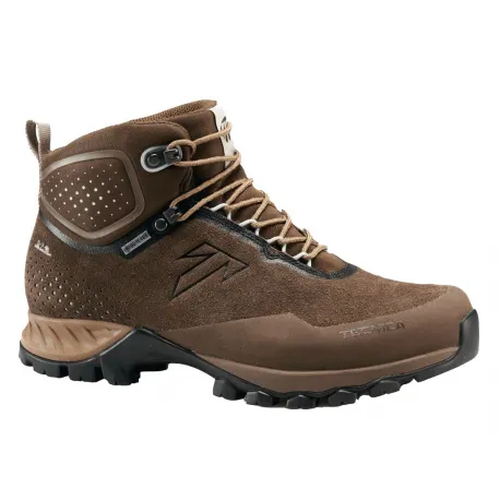 Dámska členková turistická celokožená obuv TECNICA Plasma MID GTX Ws, dark savana cloudy laguna