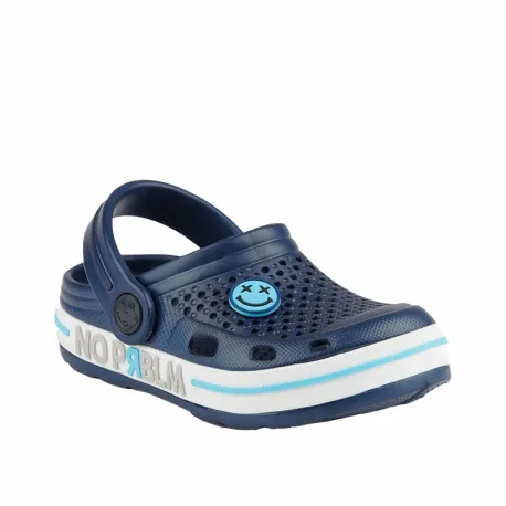 Chlapčenské kroksy (rekreačná obuv) COQUI Lindo K navy white