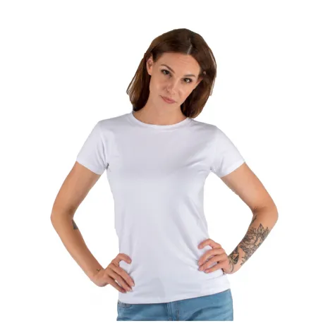 Dámske tričko s krátkym rukávom AUTHORITY T-BASIC W white