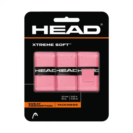 Vrchná omotávka HEAD Xtreme Soft 3pcs Pack Pink