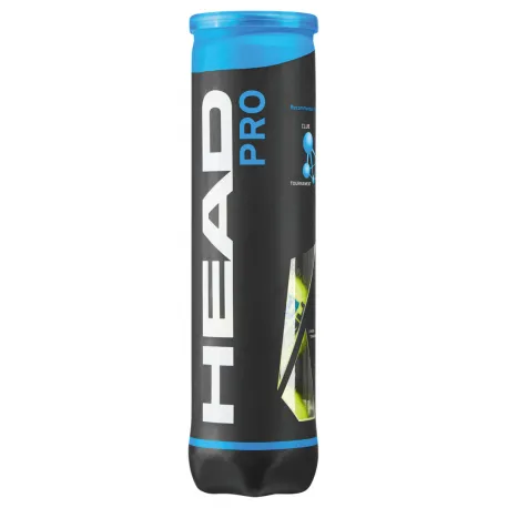 Tenisové loptičky 4ks HEAD 4B PRO - 6DZ