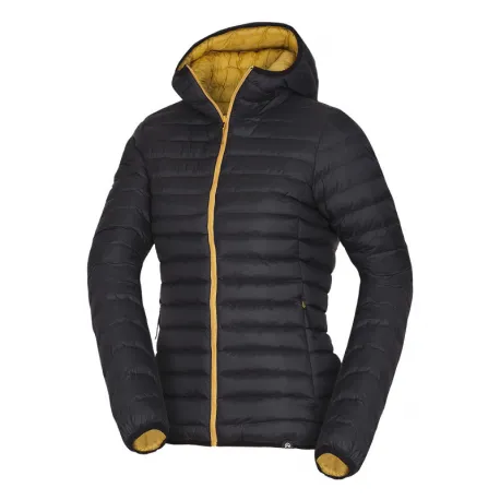 Dámska turistická bunda NORTHFINDER Reversible jacket KYLEIGH-yellowblack