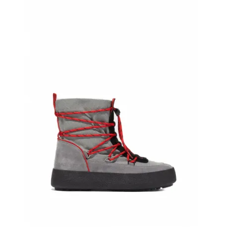 Pánske vysoké zimné topánky MOON BOOT MTRACK CITIZEN, 001 grey red
