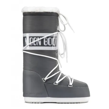 Dámske vysoké zimné topánky MOON BOOT ICON REFLEX, 001 silver