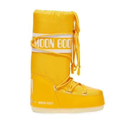 Dámske vysoké zimné topánky MOON BOOT ICON NYLON, 084 yellow