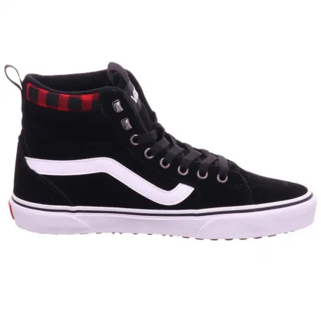 Pánska vychádzková obuv VANS MN Filmore HI Vansguard (Suede) black red plaid
