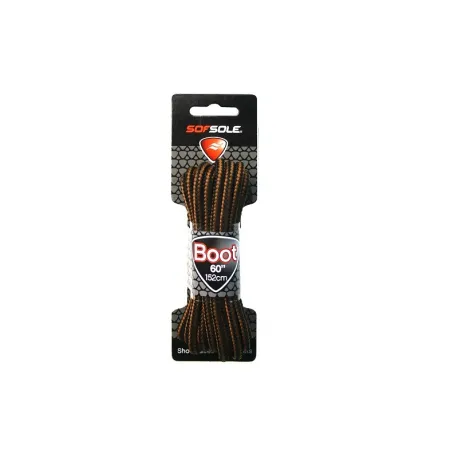 Šnúrky do topánok SOFSOLE WAXED Brown I 114 cm