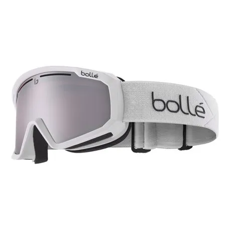 Lyžiarske okuliare BOLLE Y7 OTG-WHITE MATTE-VERMILLON GUN