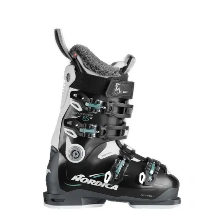 Dámske allmountain lyžiarky NORDICA SPORTMACHINE 85 W BLACK-WHITE-GREEN