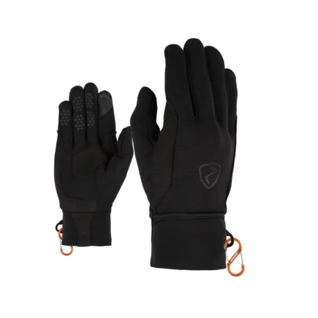Pánske rukavice ZIENER GAZAL TOUCH-801410-12-black