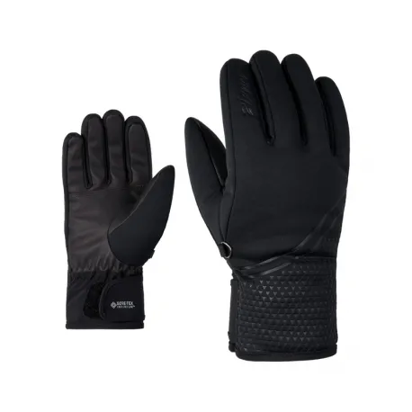 Dámske lyžiarske rukavice ZIENER KANTA 801156-12-black