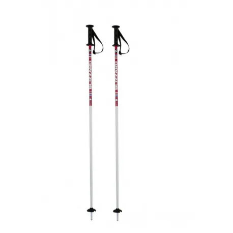 Juniorské lyžiarske palice BLIZZARD Race junior ski poles, white pink