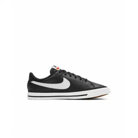 Juniorská vychádzková obuv NIKE Court Legacy black light brown white