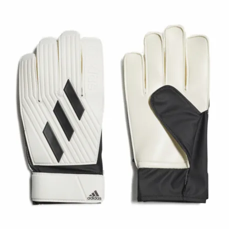 Futbalové brankárske rukavice ADIDAS TIRO GL CLB WHITE BLACK